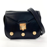 Salvatore Ferragamo Shoulder Bag DQ-21 5640 leather Black Women Used