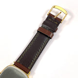 LONGINES Watches Stainless Steel/leather gold gold mens Used