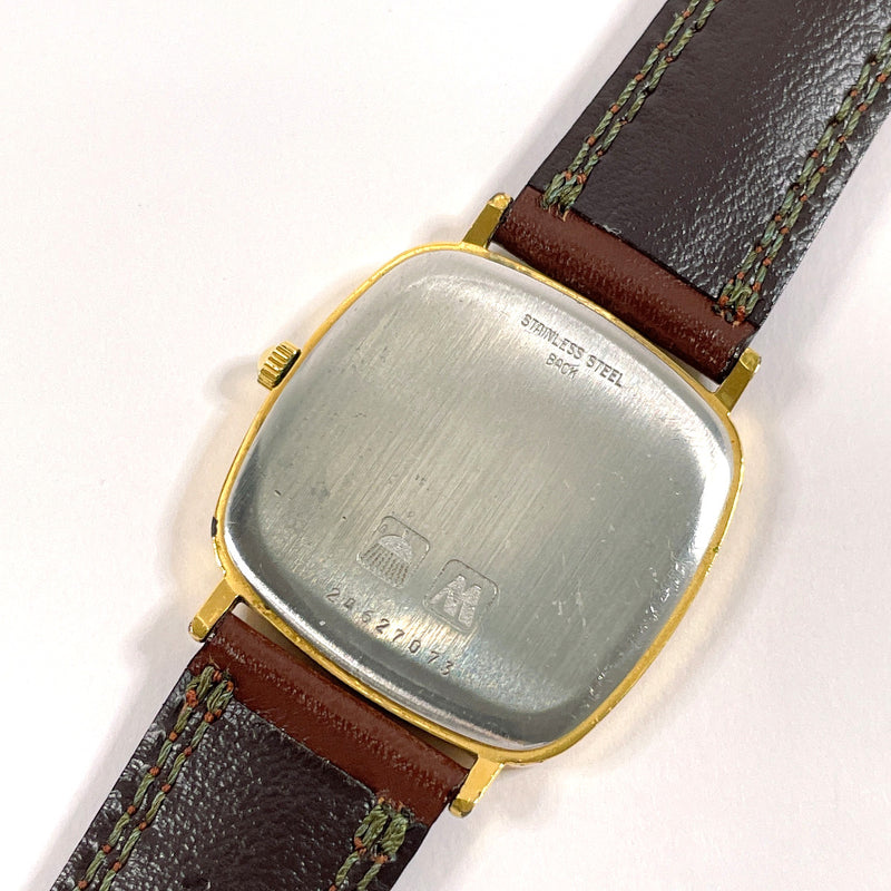 LONGINES Watches Stainless Steel/leather gold gold mens Used