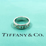 TIFFANY&Co. Ring Atlas Silver925 #13(JP Size) Silver Women Used