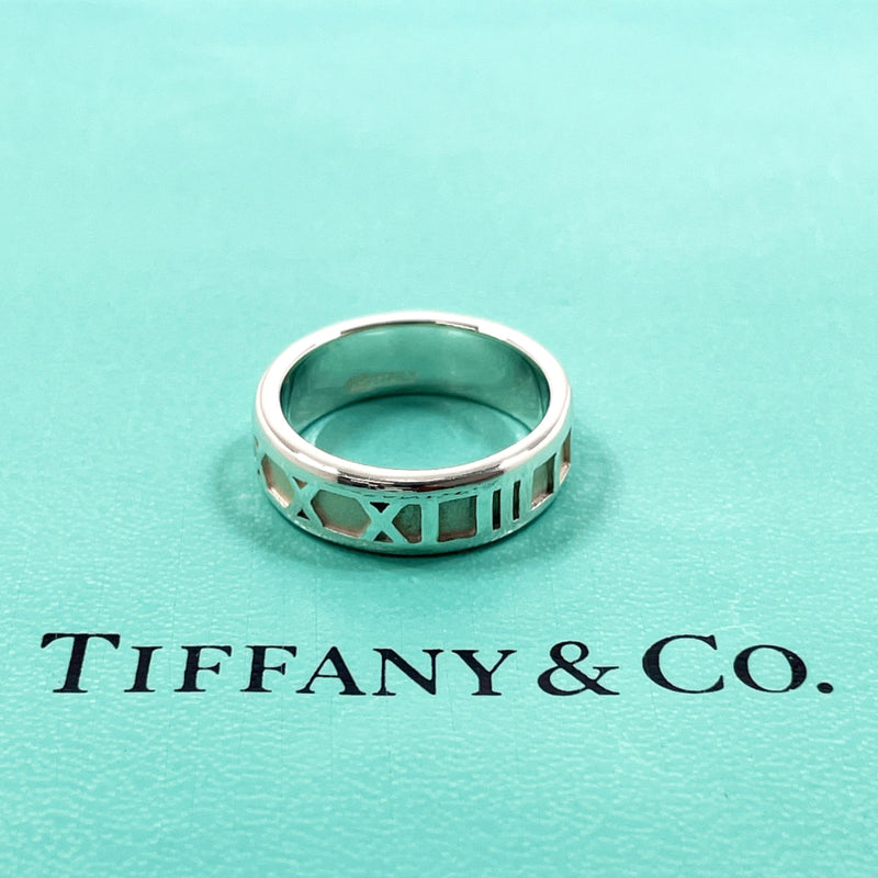 TIFFANY&Co. Ring Atlas Silver925 #13(JP Size) Silver Women Used