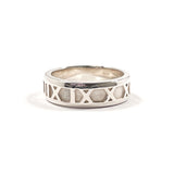 TIFFANY&Co. Ring Atlas Silver925 #US 6 1/4 Silver Women Second hand