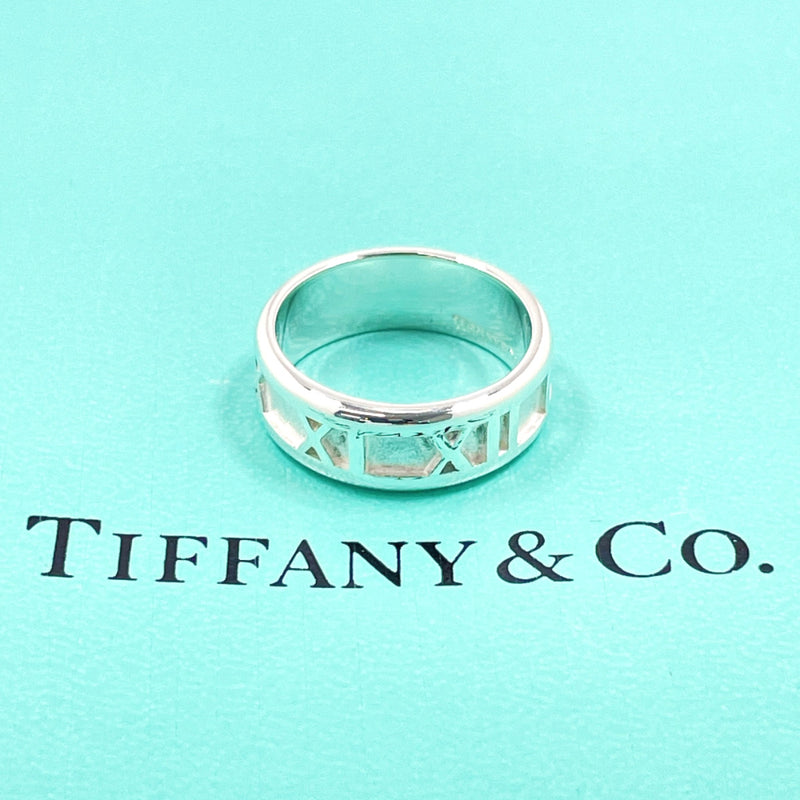 TIFFANY&Co. Ring Atlas Silver925 #11(JP Size) Silver Women Used