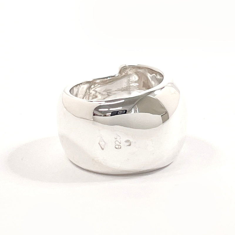 CHANEL Ring logo Silver925 #12(JP Size) Silver Women Used