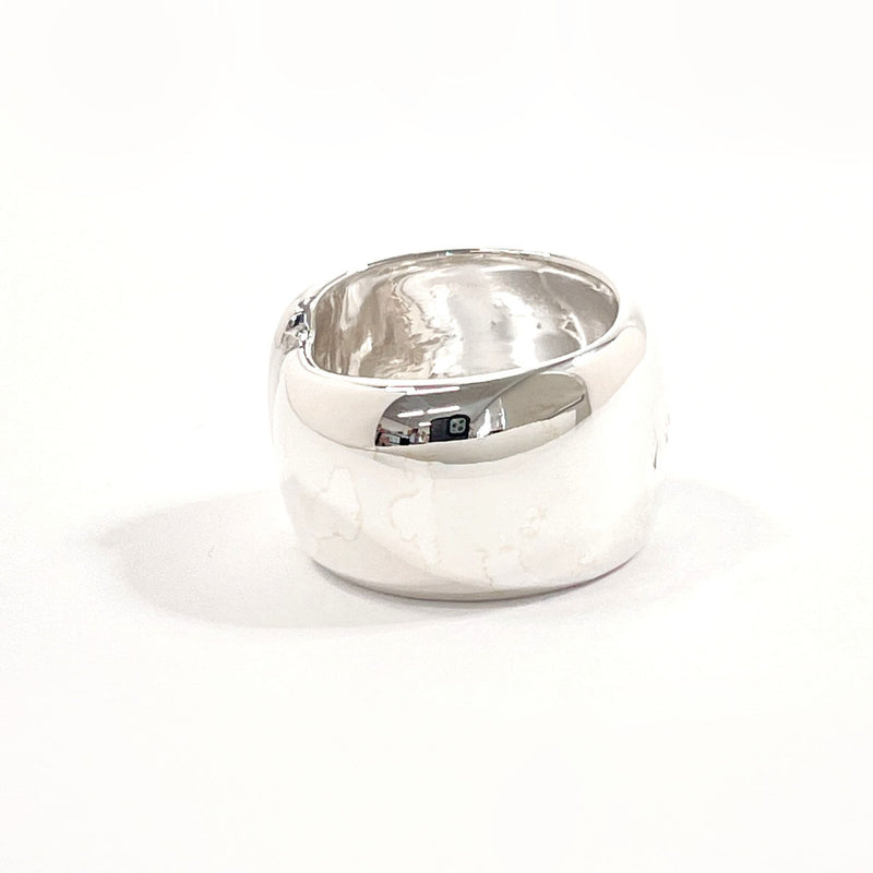 CHANEL Ring logo Silver925 #12(JP Size) Silver Women Used