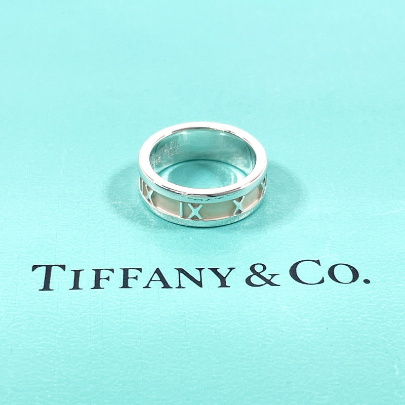 TIFFANY&Co. Ring Atlas Silver925 #9(JP Size) Silver Women Used