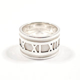 TIFFANY&Co. Ring Atlas Silver925 #12.5(JP Size) Silver Women Used