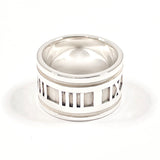 TIFFANY&Co. Ring Atlas Silver925 #12.5(JP Size) Silver Women Used