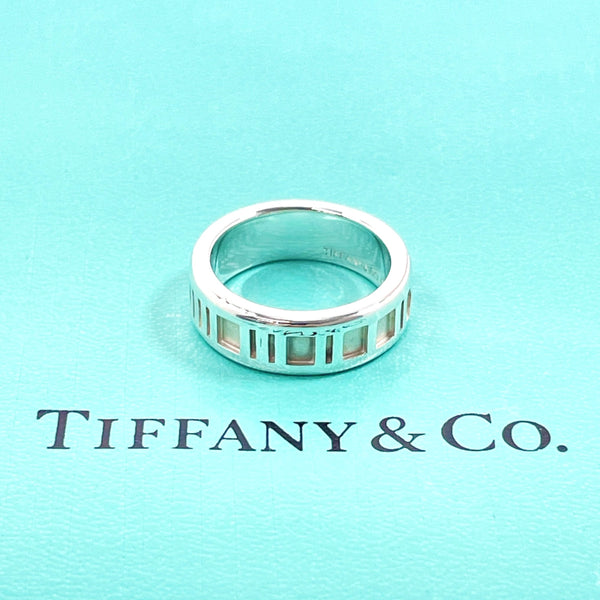 TIFFANY&Co. Ring Atlas Silver925 #11(JP Size) Silver Women Used