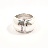 CHANEL Ring logo Silver925 #11.5(JP Size) Silver Women Used