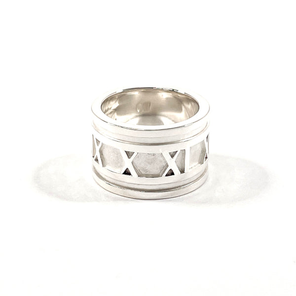 TIFFANY&Co. Ring Atlas Silver925 #8.5(JP Size) Silver Women Used