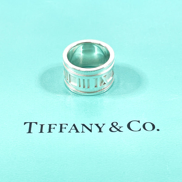 TIFFANY&Co. Ring Atlas Silver925 #8.5(JP Size) Silver Women Used