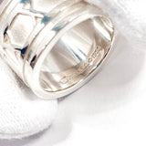 TIFFANY & CO. Ring Atlas Wide ring Sterling Silver 925 US Size 4.75 Women
