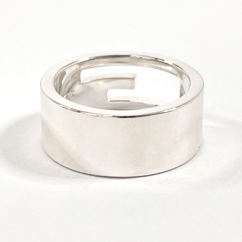 GUCCI Ring Branded Cutout G Silver925 #9.5(JP Size) Silver Women Used