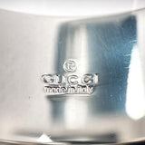 GUCCI Ring Branded Cutout G Silver925 #US 5 Silver Women Second hand