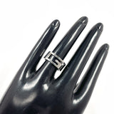 GUCCI Ring Branded Cutout G Silver925 #US 5 Silver Women Second hand