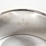 GUCCI Ring Branded Cutout G Silver925 #9.5(JP Size) Silver Women Used