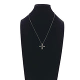 GUCCI Necklace Cutout G cloth Silver925 Black unisex Second hand