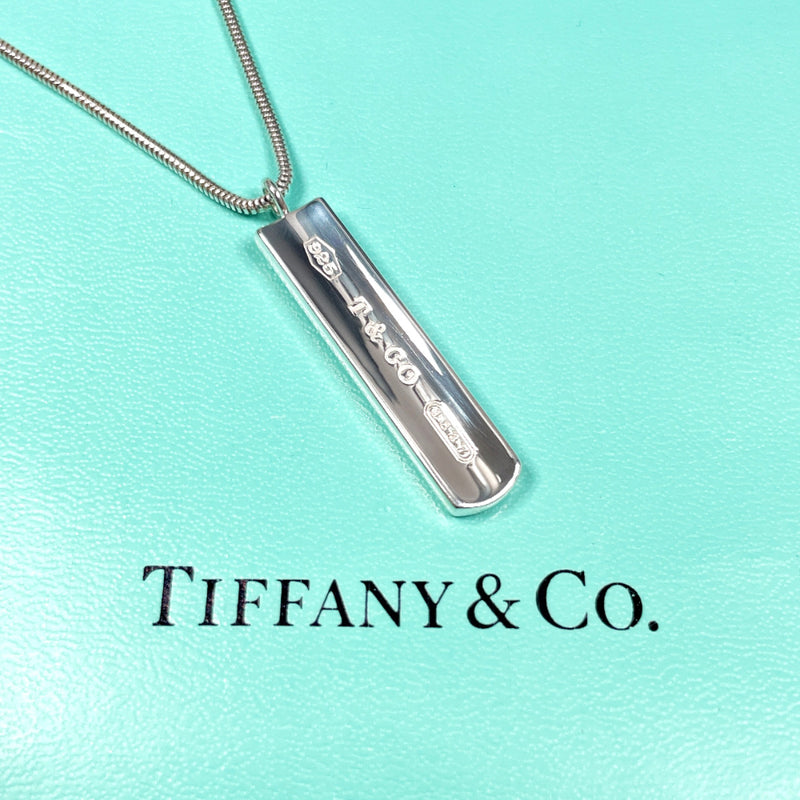 TIFFANY&Co. Necklace 1837 Bar Pendant Silver925 Silver unisex Used