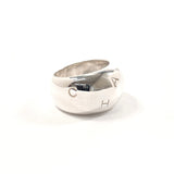 CHANEL Ring logo Silver925 #13(JP Size) Silver Women Used