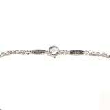 TIFFANY&Co. bracelet Open heart Elsa Peretti Silver925/Black Jade Silver Silver Women Used