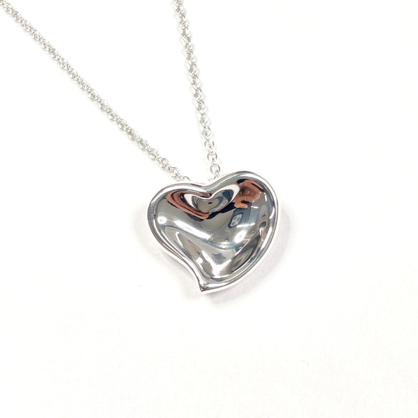 TIFFANY&Co. Necklace Curved heart Elsa Peretti Silver925 Silver Women Used