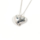 TIFFANY&Co. Necklace Curved heart Elsa Peretti Silver925 Silver Women Second hand