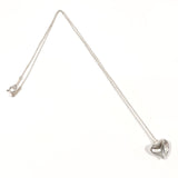 TIFFANY&Co. Necklace Curved heart Elsa Peretti Silver925 Silver Women Second hand
