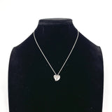 TIFFANY&Co. Necklace Curved heart Elsa Peretti Silver925 Silver Women Second hand