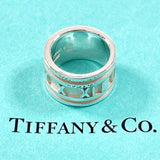 TIFFANY&Co. Ring Atlas Silver925 #9(JP Size) Silver Women Used