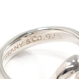TIFFANY&Co. Ring Open heart Elsa Peretti Silver925 #US 4 3/4 Silver Women Second hand