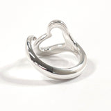 TIFFANY&Co. Ring Open heart Elsa Peretti Silver925 #9(JP Size) Silver Women Used