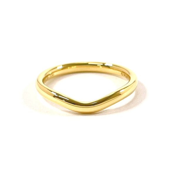 TIFFANY&Co. Ring Curved banding Elsa Peretti K18 yellow gold #9(JP Size) gold Women Used