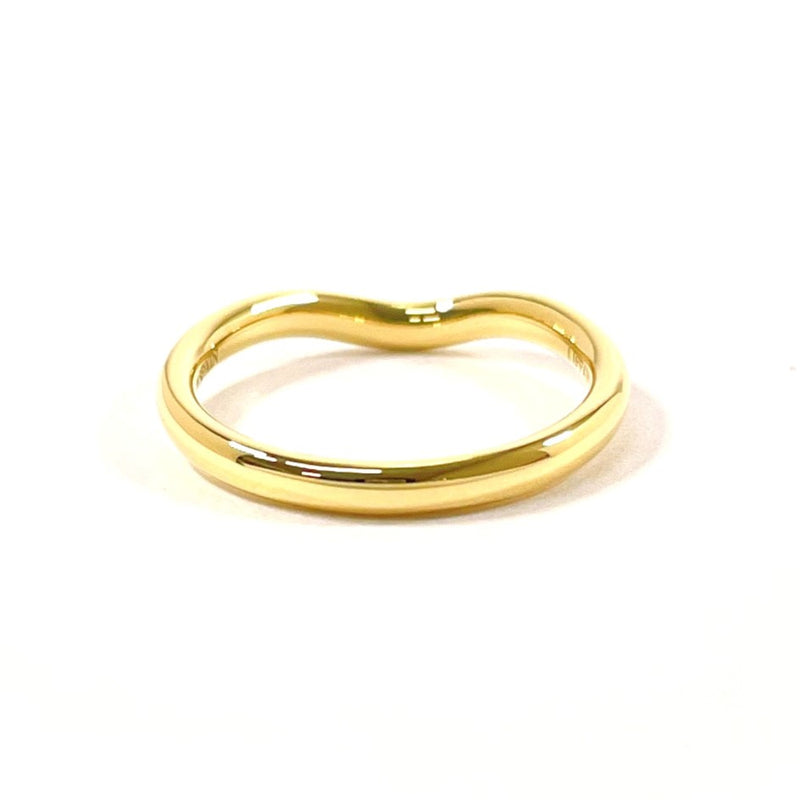 TIFFANY&Co. Ring Curved banding Elsa Peretti K18 yellow gold #9(JP Size) gold Women Used