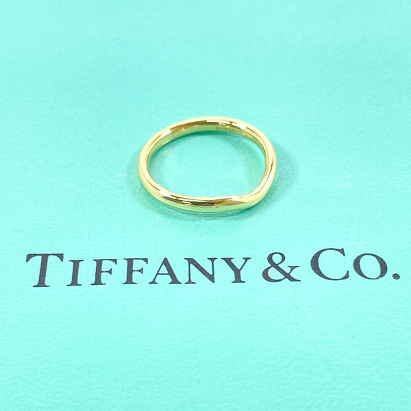 TIFFANY&Co. Ring Curved banding Elsa Peretti K18 yellow gold #9(JP Size) gold Women Used