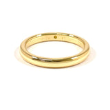 TIFFANY&Co. Ring Stacking band ring Elsa Peretti K18 yellow gold/diamond #12.5(JP Size) gold Women Used