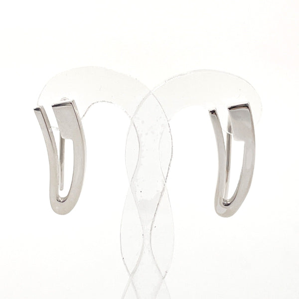 GUCCI earring G logo Silver925 Silver Women Second hand