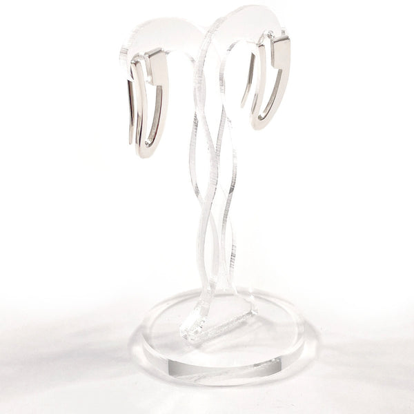 GUCCI earring G logo Silver925 Silver Women Second hand