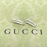 GUCCI earring G logo Silver925 Silver Women Used