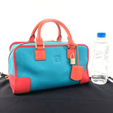 LOEWE Handbag Amazona 28 Limited Edition leather blue blue Women Used