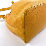 LOUIS VUITTON Shoulder Bag M44109 Petit Noe Epi Leather yellow yellow Women Used