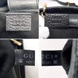 GUCCI Handbag 368823 Bamboo mini shopper 2WAY leather Black Women Used