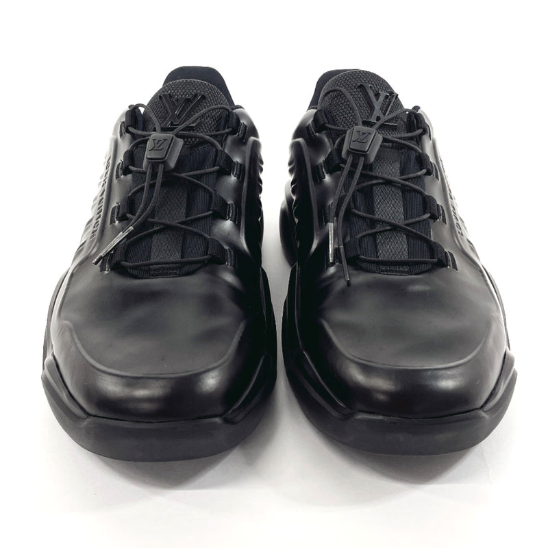 LOUIS VUITTON sneakers Millennium line leather Black mens Used