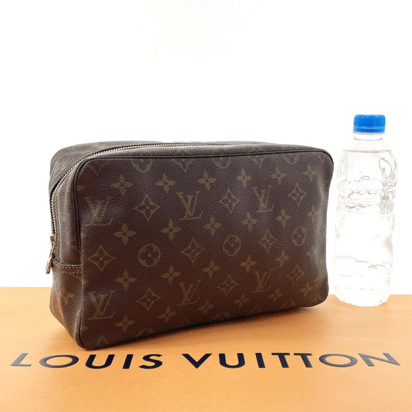 LOUIS VUITTON Pouch M47522 Truth Wallet 28 Monogram canvas Brown Women Used