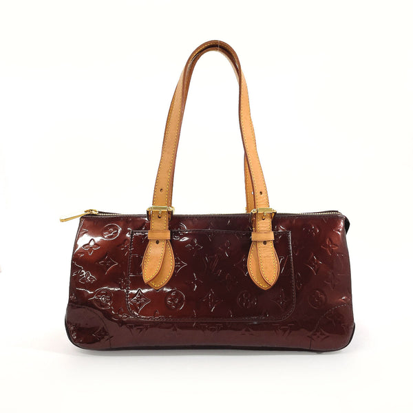 LOUIS VUITTON Handbag M93510 Rosewood Avenue Monogram Vernis/Leather Bordeaux Bordeaux Women Second hand