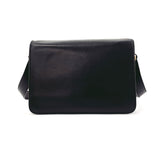 CELINE Shoulder Bag Carriage hardware leather Black Women Second hand