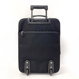 PRADA suitcase VV030M Nylon/Safiano leather Black unisex Used