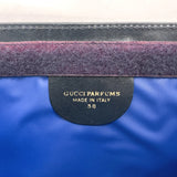 GUCCI business bag Old Gucci Perfume Sherry line GG Supreme Canvas/leather Navy unisex Used