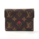 LOUIS VUITTON Tri-fold wallet M41938 Portefeuille Victorine Monogram canvas Brown Brown Women Used