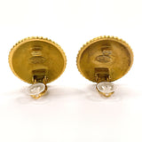 CHANEL Earring logo vintage Gold Plated gold 94 A Women Used